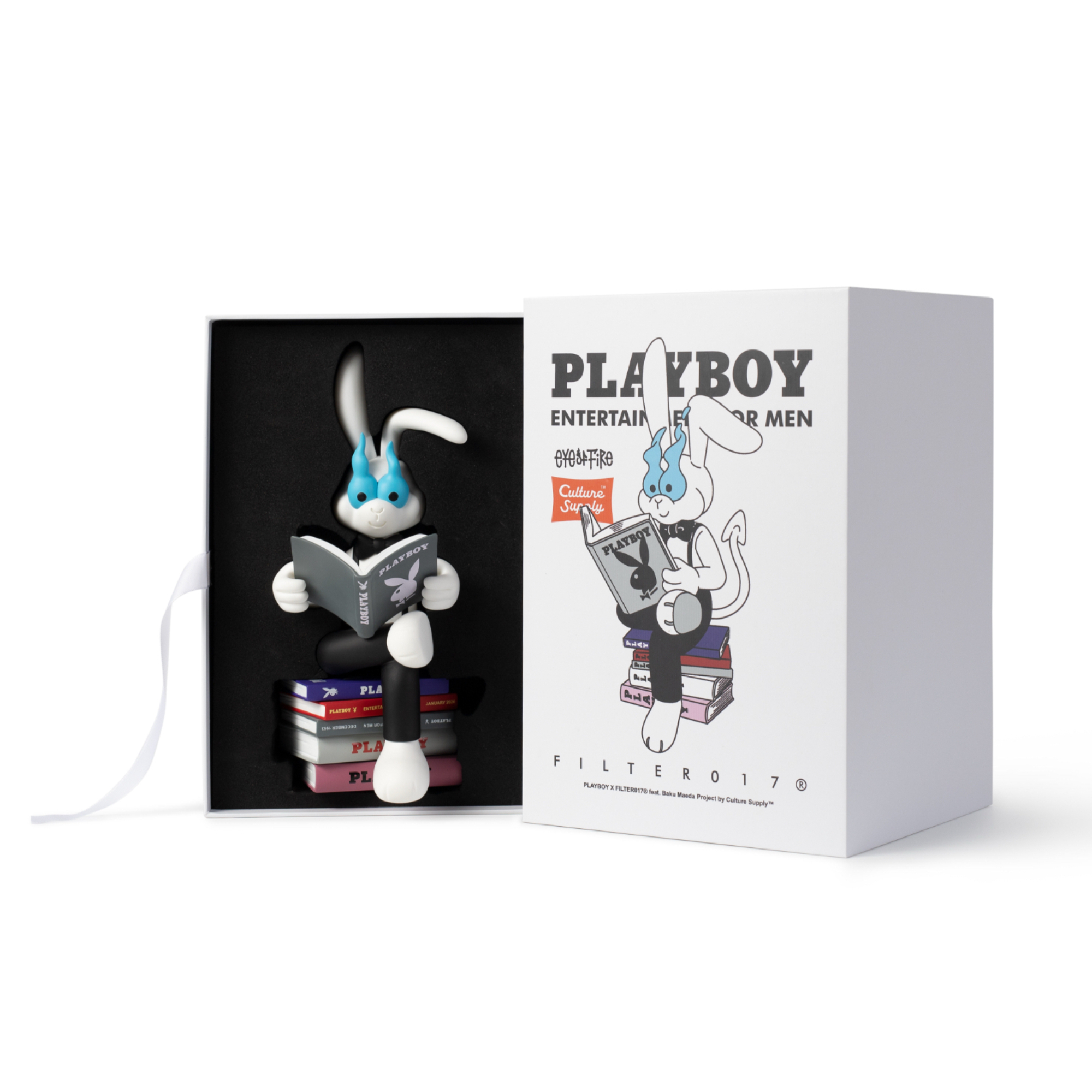 【現貨】 PLAYBOY X FILTER017® feat. Baku Maeda 9" Resin Art Figure / 造型藝術擺件