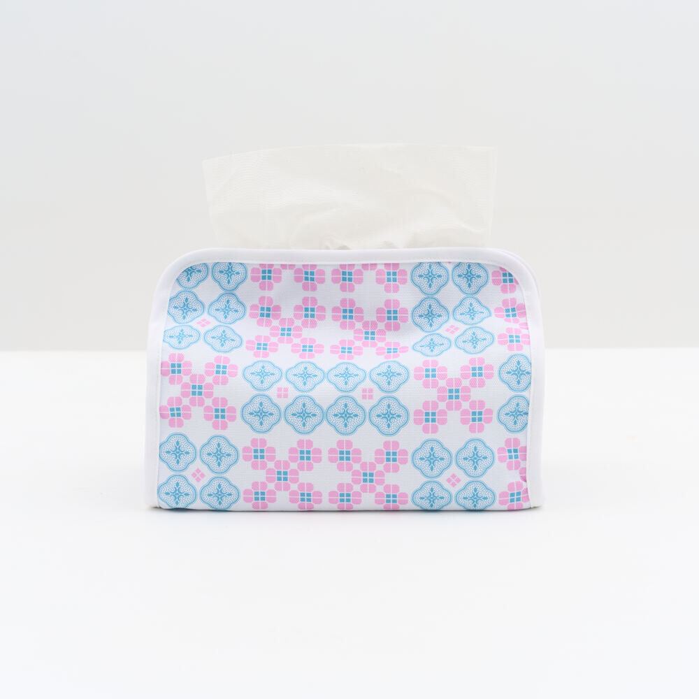 小屋面紙套(衛生紙套)/海棠花磚/丁香紫