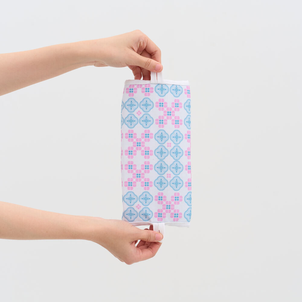 印花樂小屋面紙套(衛生紙套)/海棠花磚/丁香紫