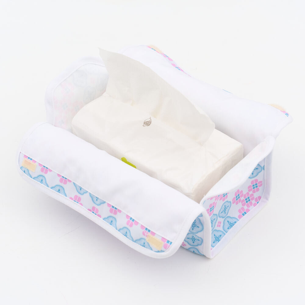 印花樂小屋面紙套(衛生紙套)/海棠花磚/丁香紫