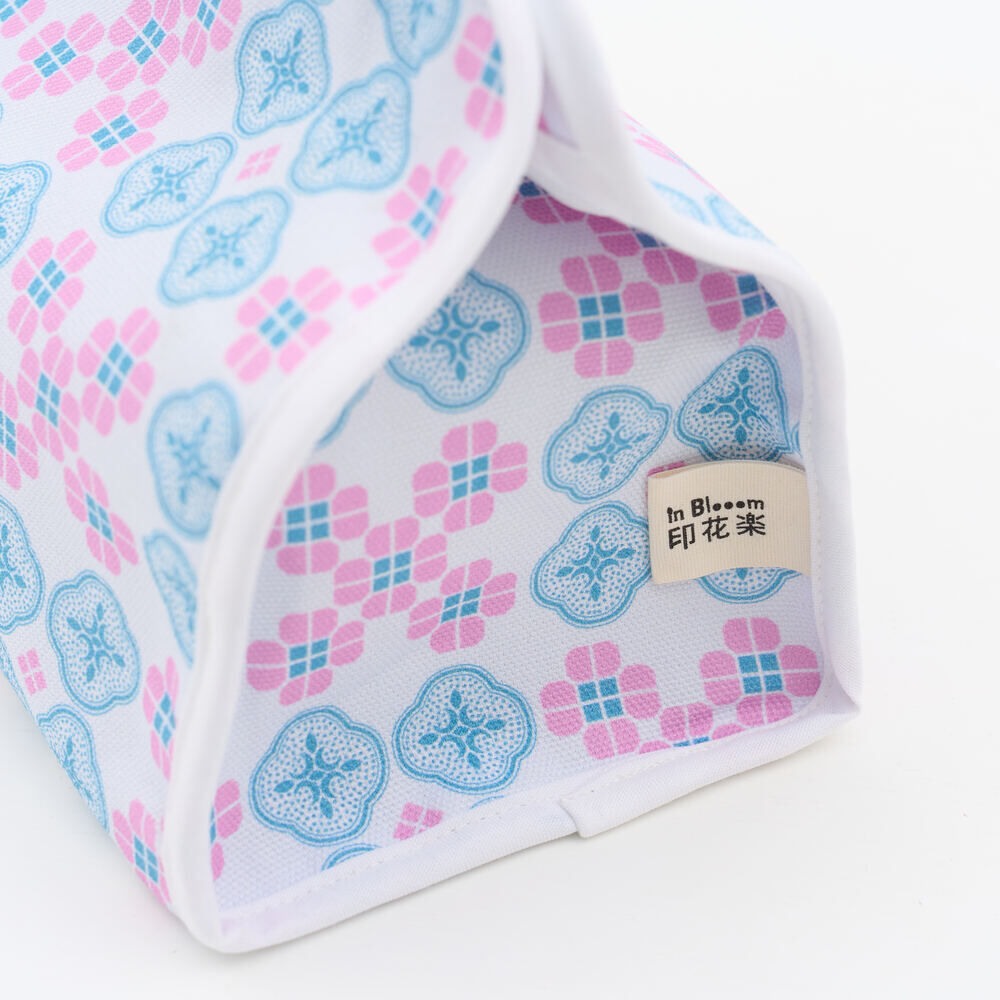 印花樂小屋面紙套(衛生紙套)/海棠花磚/丁香紫
