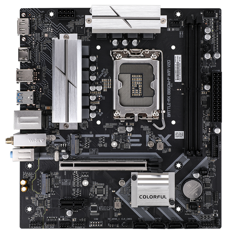Colorful BATTLE-AX B860M-P WIFI V20 底板