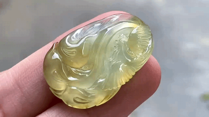 326424 翡翠黃金新中式鳳凰