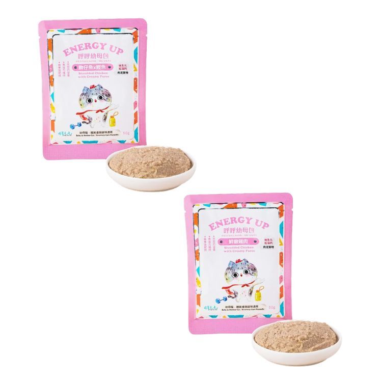 【可蒂毛毛】呼呼幼母包-肉泥主食餐包80g