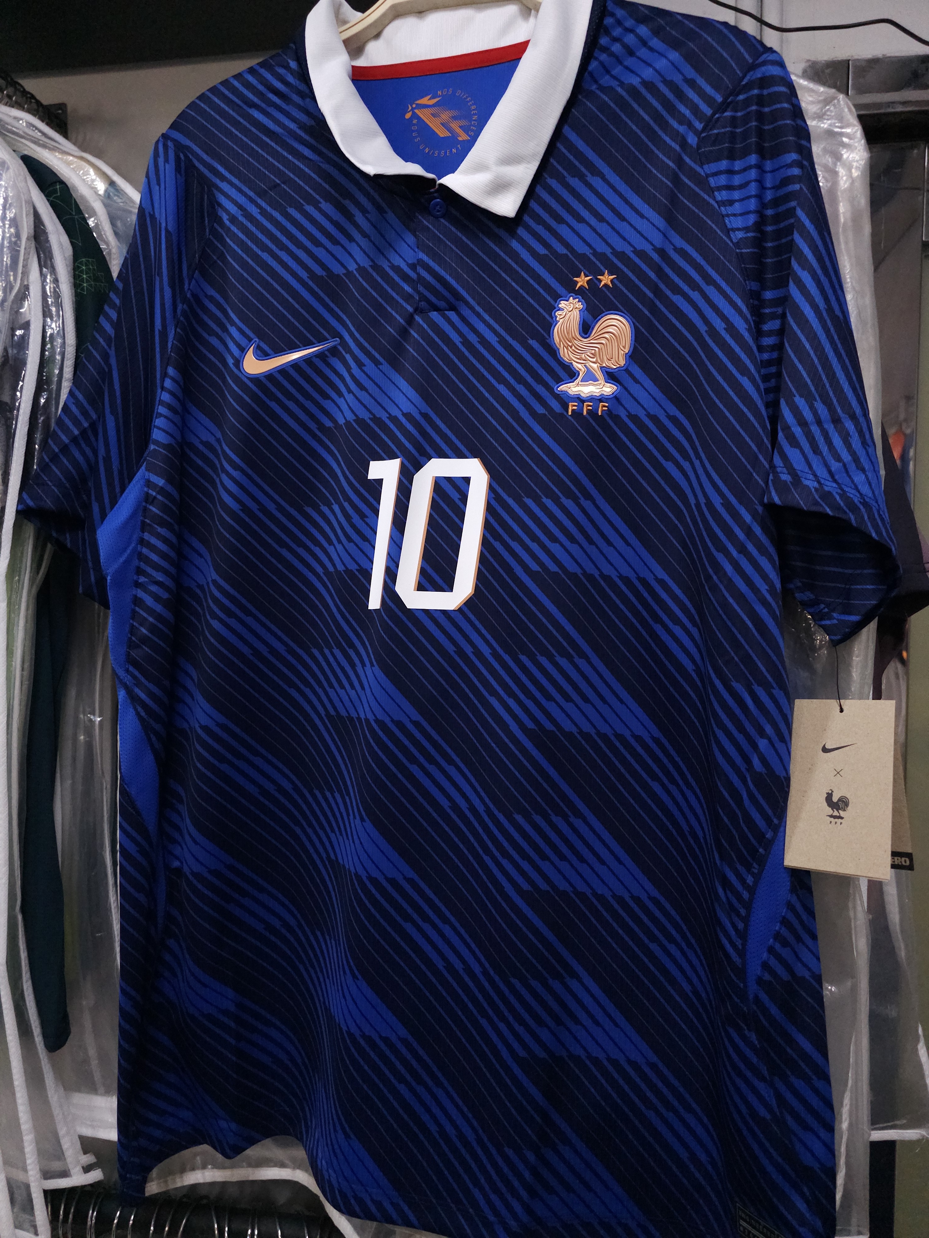 2026世界杯法國國家隊主場麥巴比球迷版球衣