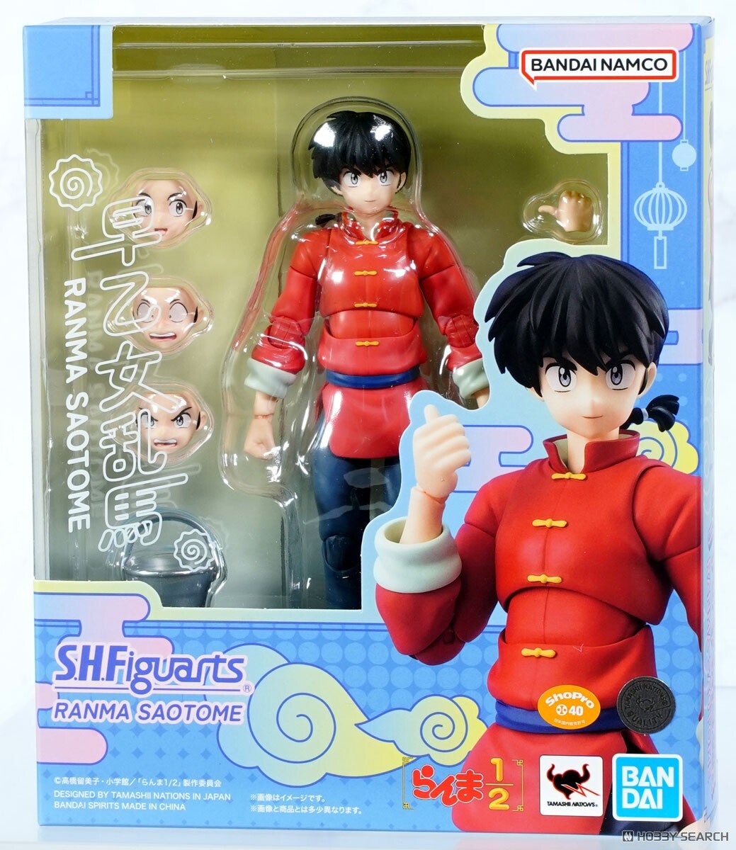 特價 全新 萬代 SHF 亂馬 1/2 可動完成品
