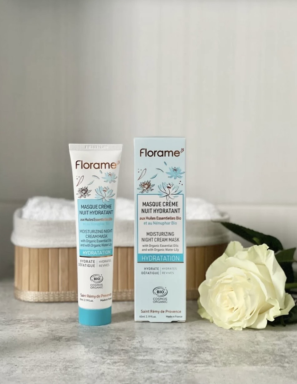FLORAME Hydration Moisturizing Cream Mask 有機睡蓮水光感彈潤面膜 [65ml]