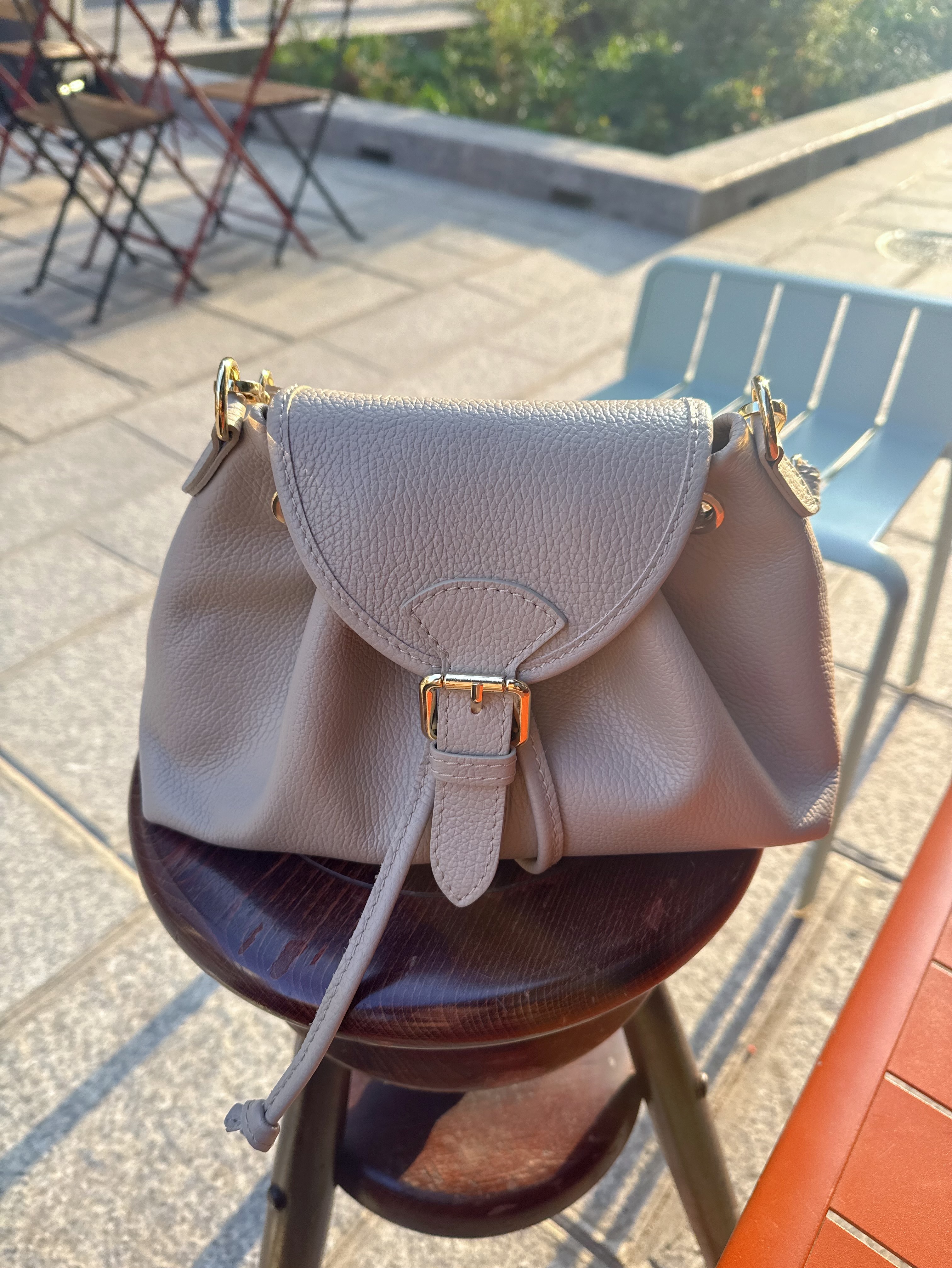 Cherry Paris Leather PATRICIA - 4196 Granite 花崗岩 (杏色)