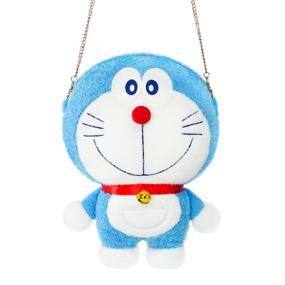 哆啦A夢-Q萌毛絨包