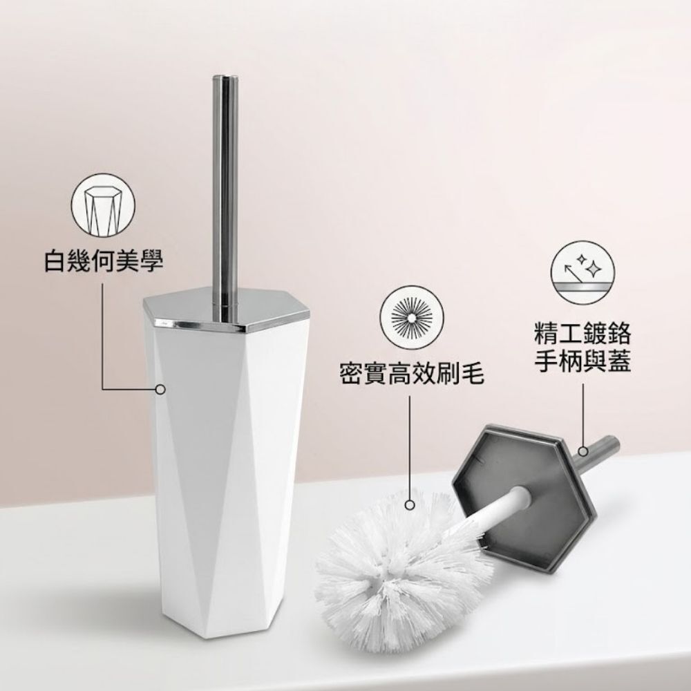 簡約高桶馬桶刷｜馬桶刷 馬桶清潔刷 浴室清潔刷 長柄刷 廁所刷 清潔刷具【輕鬆購五金百貨】