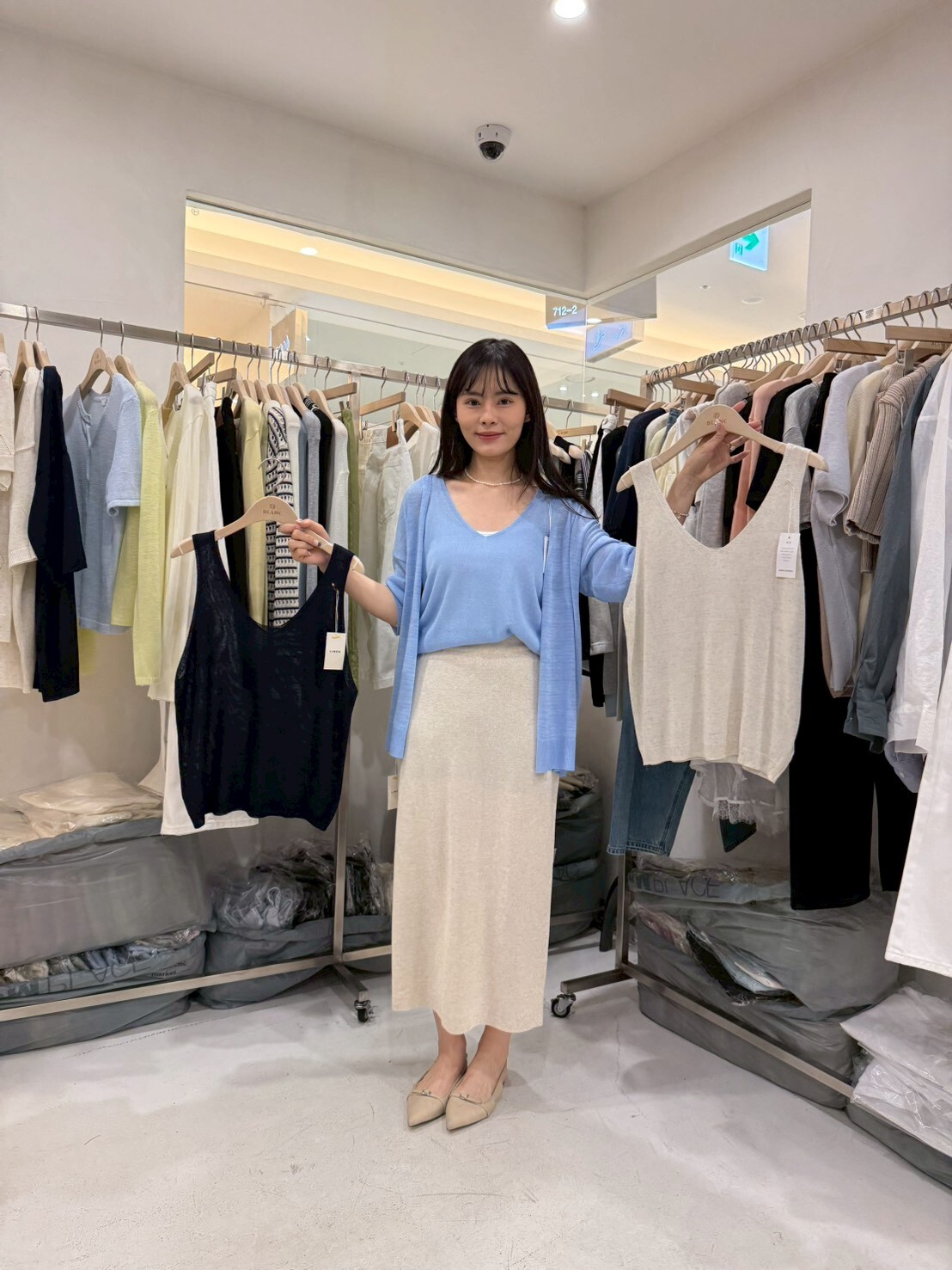 MB6026 混絲寬鬆背心