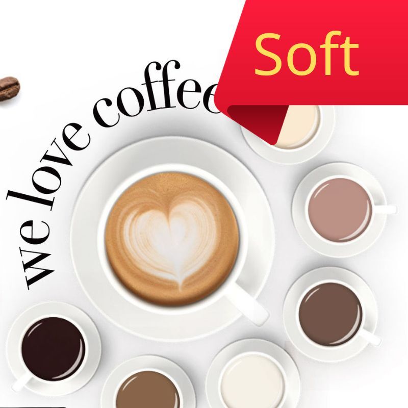 (奶茶啡系)  LCN  soft gel set  軟膠