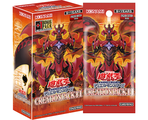 現貨 遊戲王 亞洲英文版 補充包 Creation pack 11 CR11