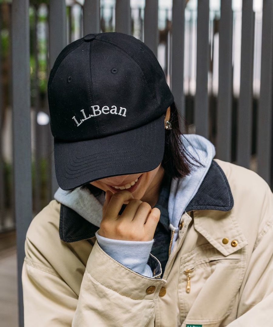 |日本WEB限定🇯🇵｜L.L. Bean 有機棉刺繡logo老帽