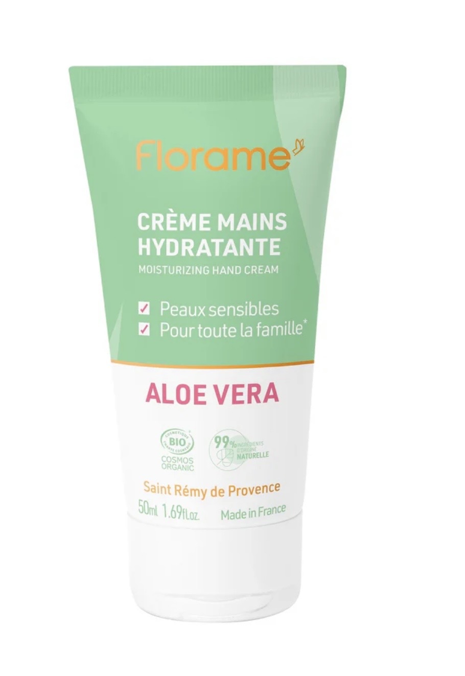 FLORAME Aloe Vera Hand Cream 有機蘆薈極潤修護護手霜 [50ml]