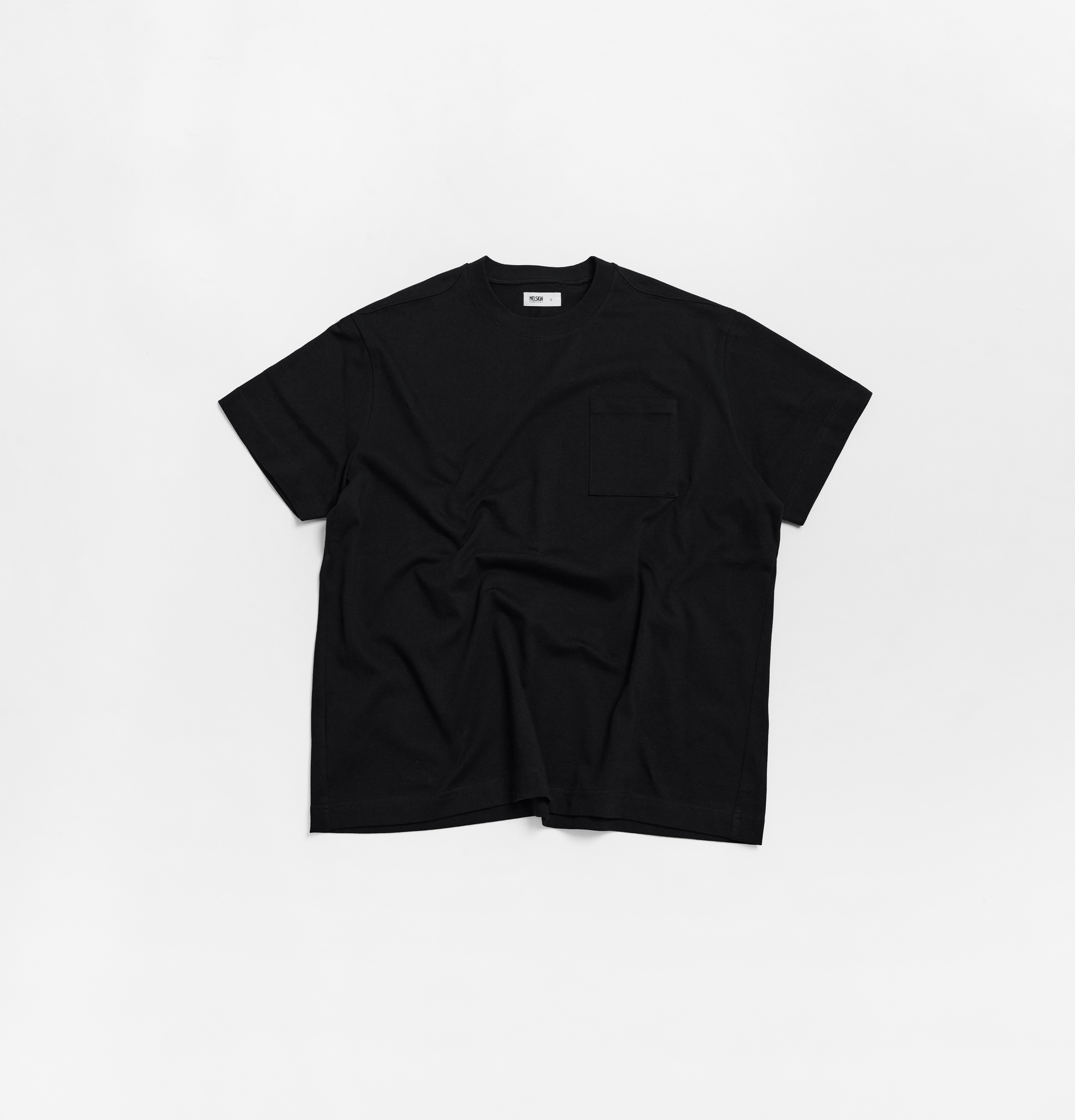 MELSIGN - MEL. Classic Pocket Tee II - Black