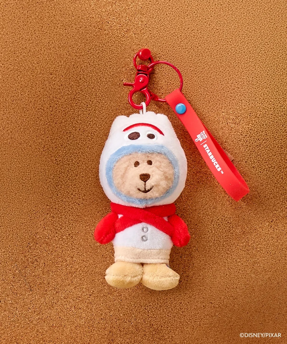 韓國代購 Starbucks Toy Story Forky Bearista Keychain
