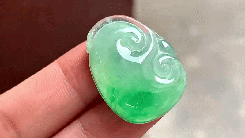 326431 翡翠陽綠如意