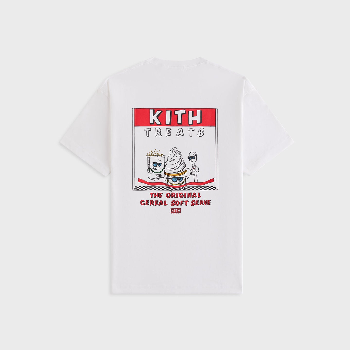 2026SS Kith Treats Finish Line Pocket Tee 餐點 冰淇淋 牛奶 口袋 短T 現貨 KHT030248-101