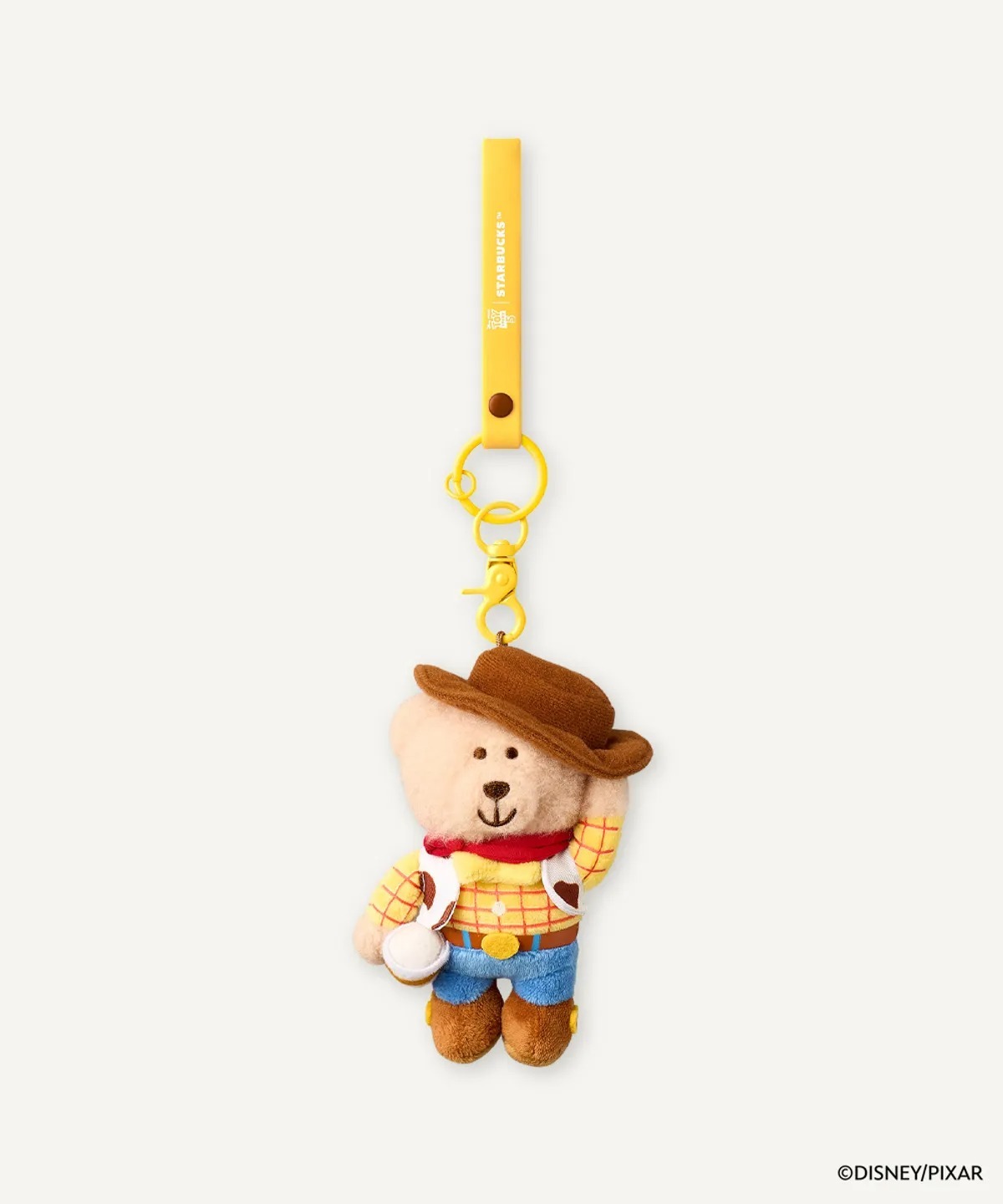 韓國代購 Starbucks Toy Story Woody Bearista Keychain