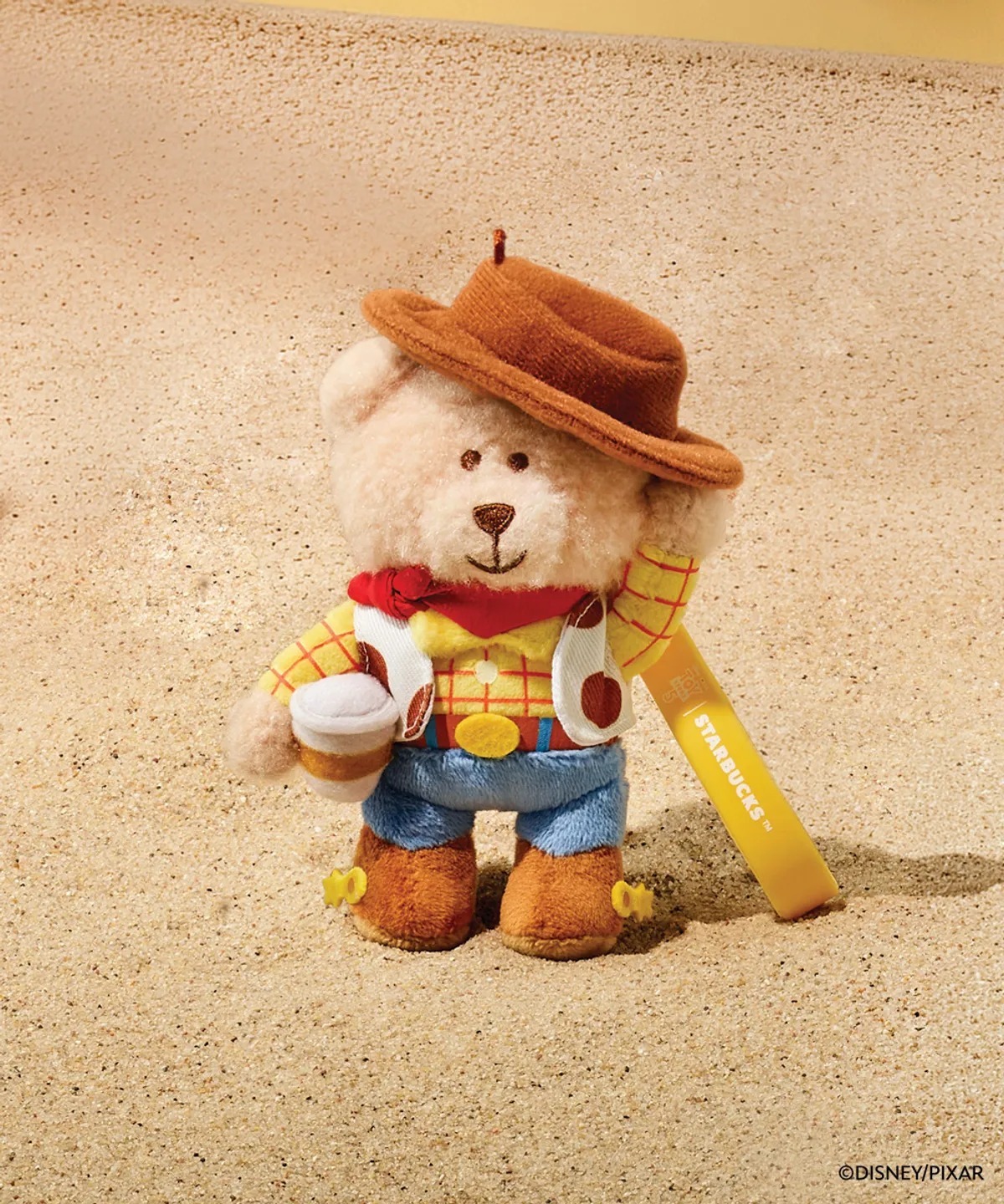 韓國代購 Starbucks Toy Story Woody Bearista Keychain