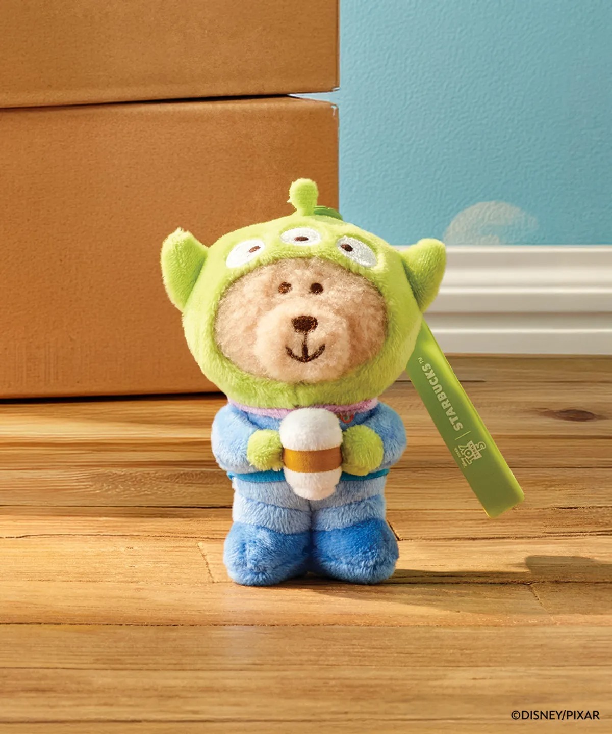 韓國代購 Starbucks Toy Story Alien Bearista Keychain