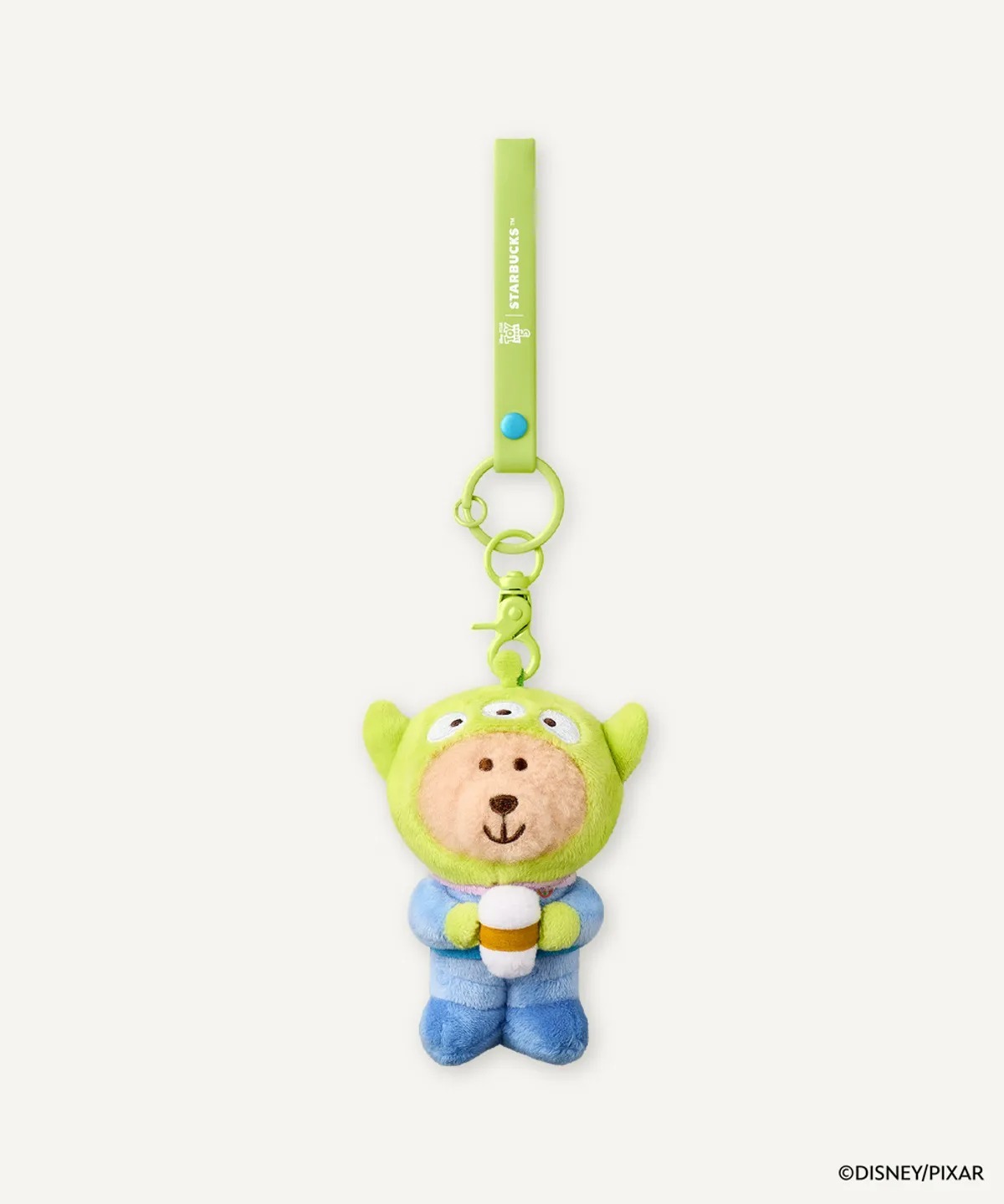 韓國代購 Starbucks Toy Story Alien Bearista Keychain