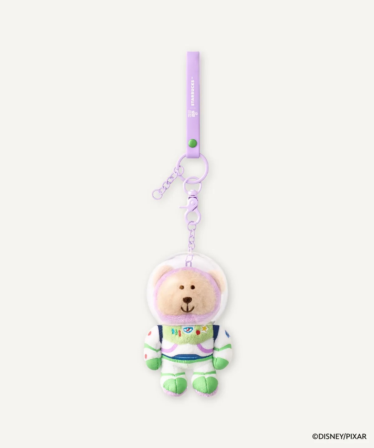 韓國代購 Starbucks Toy Story Buzz Lightyear Bearista Keychain