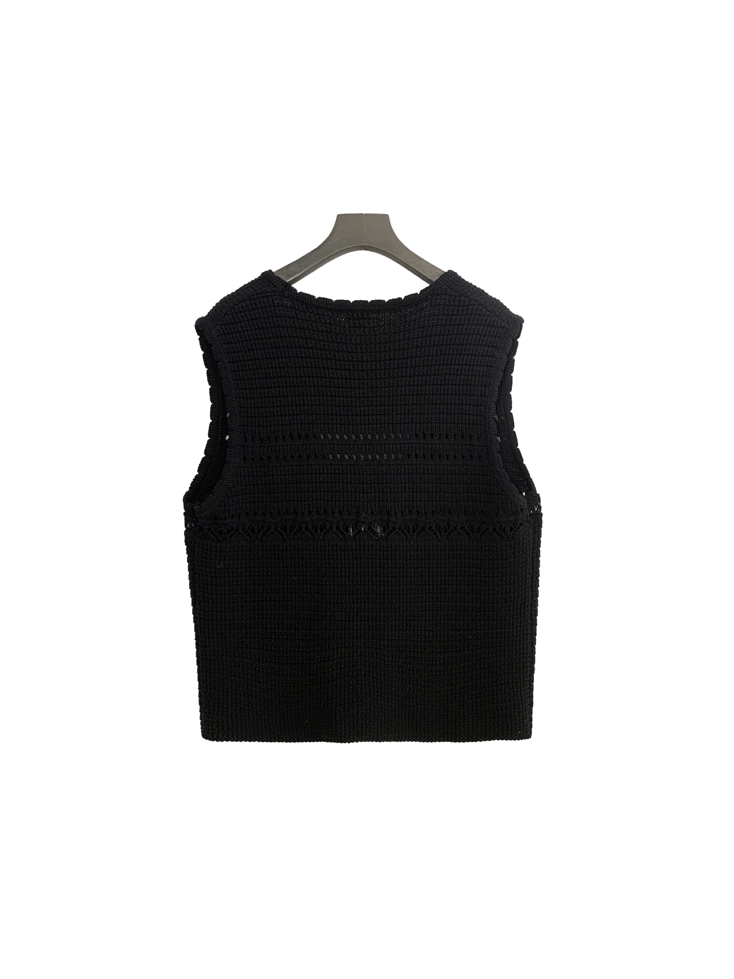 針織罩背心