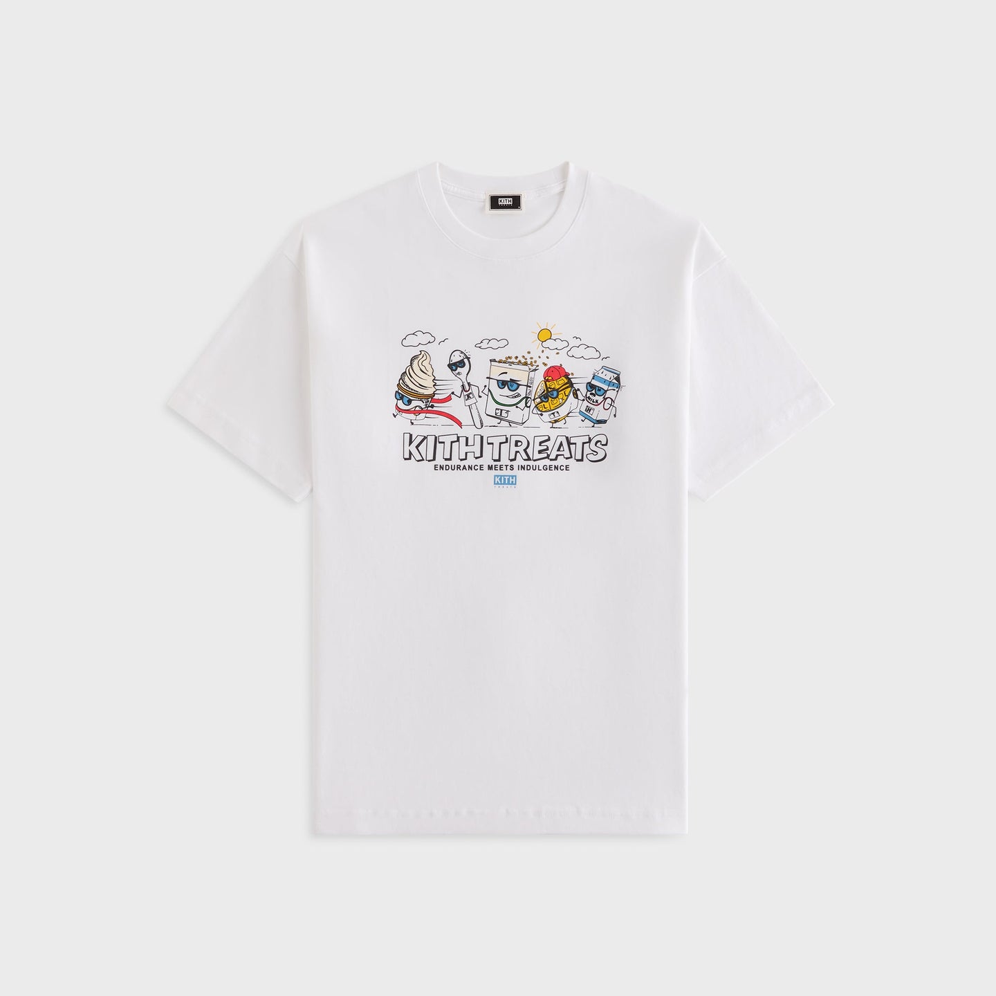 2026SS KITH Kith Treats Endurance Tee 字體 塗鴉 餐點 冰淇淋 牛奶 短T 現貨 KHT030247-101