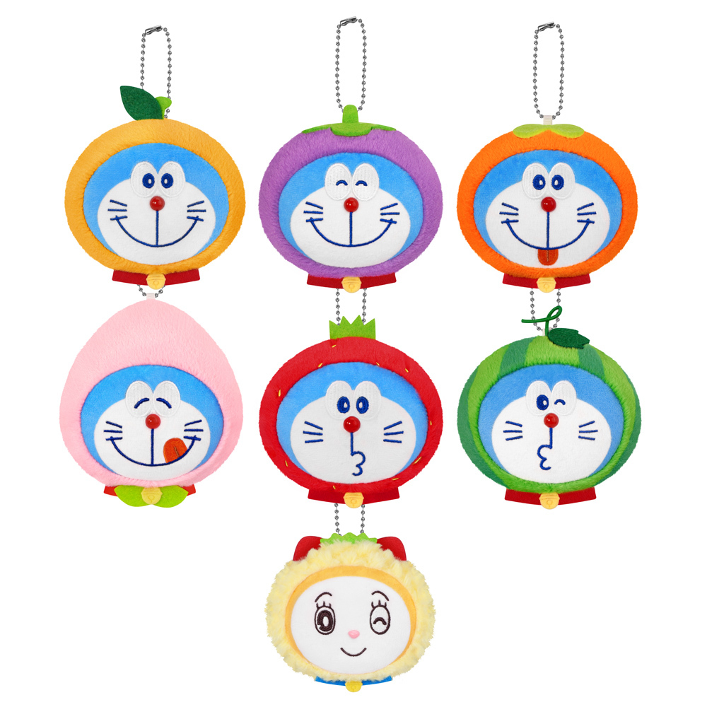 哆啦A夢-幸運果毛絨 隨機一入