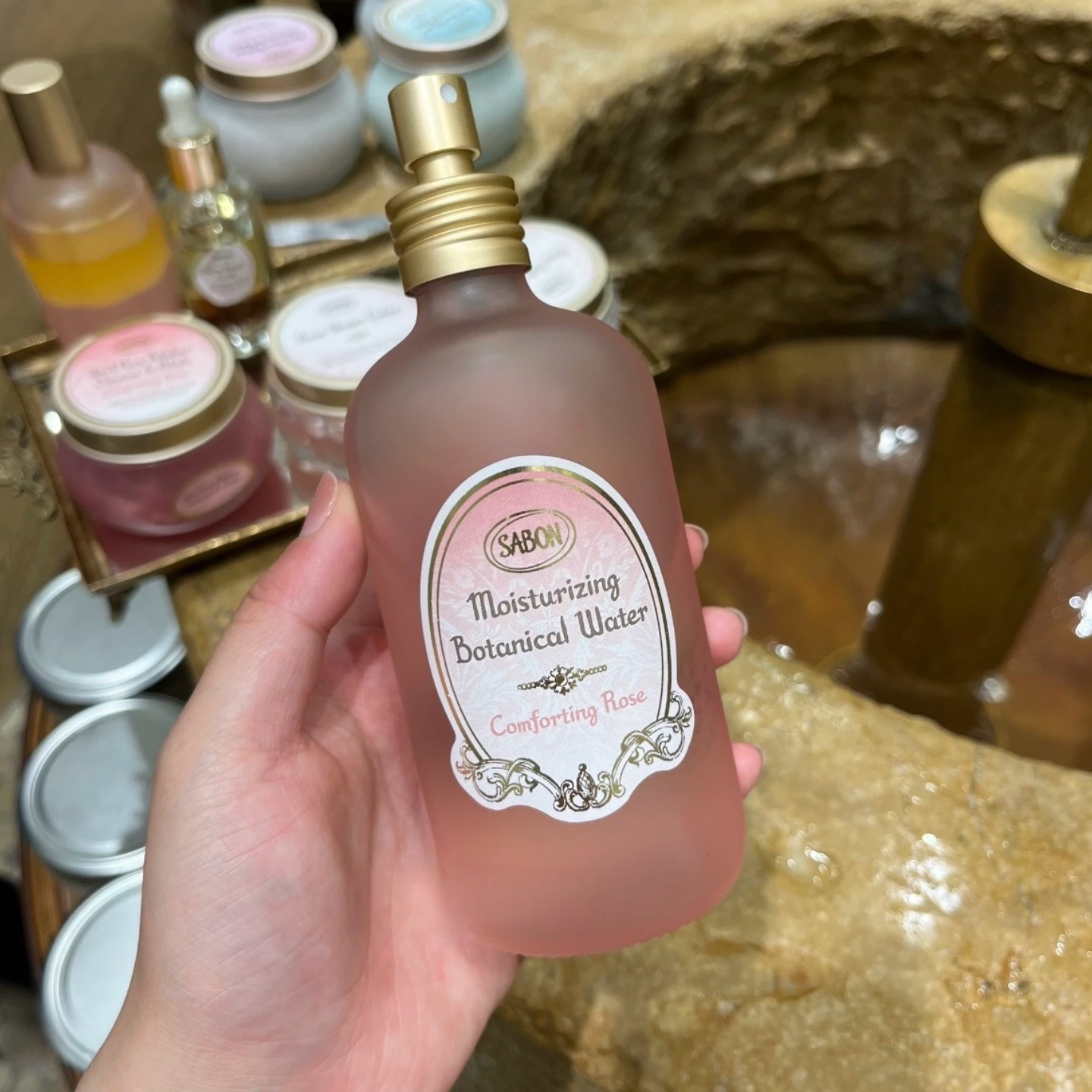 SABON 大馬士革玫瑰植萃保濕噴霧 230ml