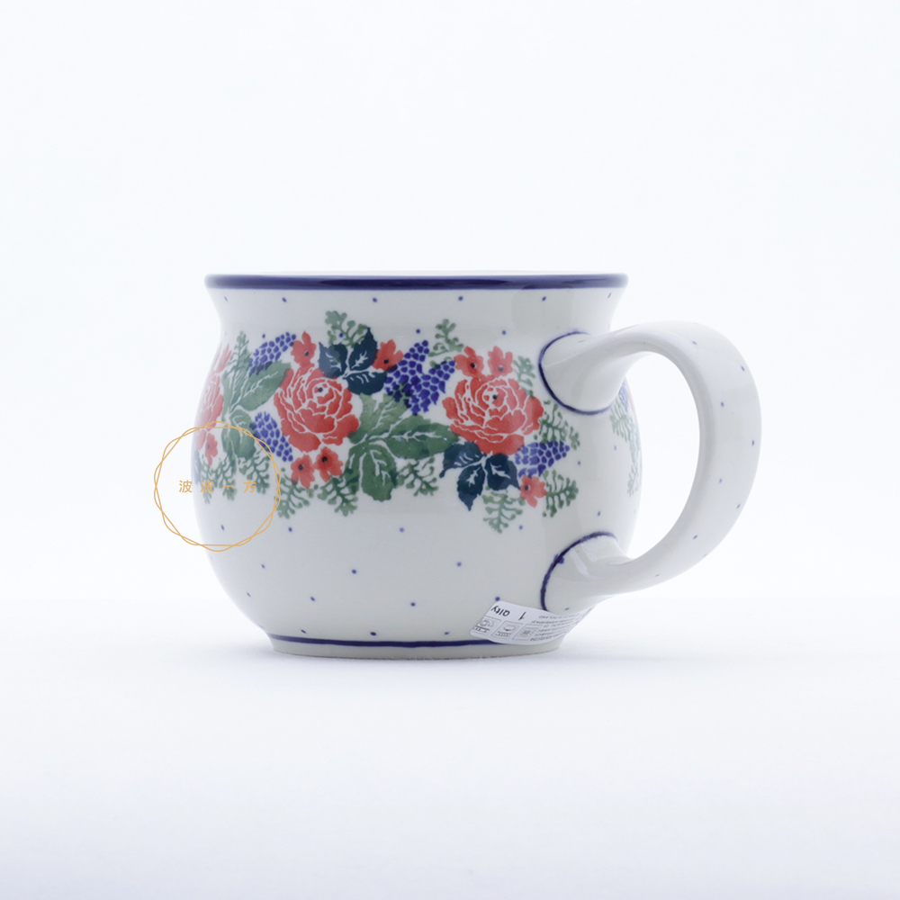 杯碗-500ml-優雅紅玫瑰