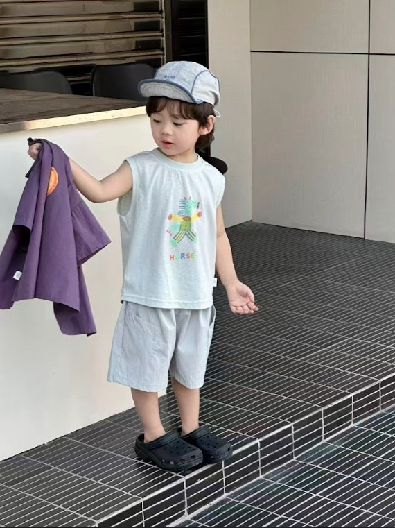 BYC04SE033PE  葡萄紫多巴胺小馬3件套