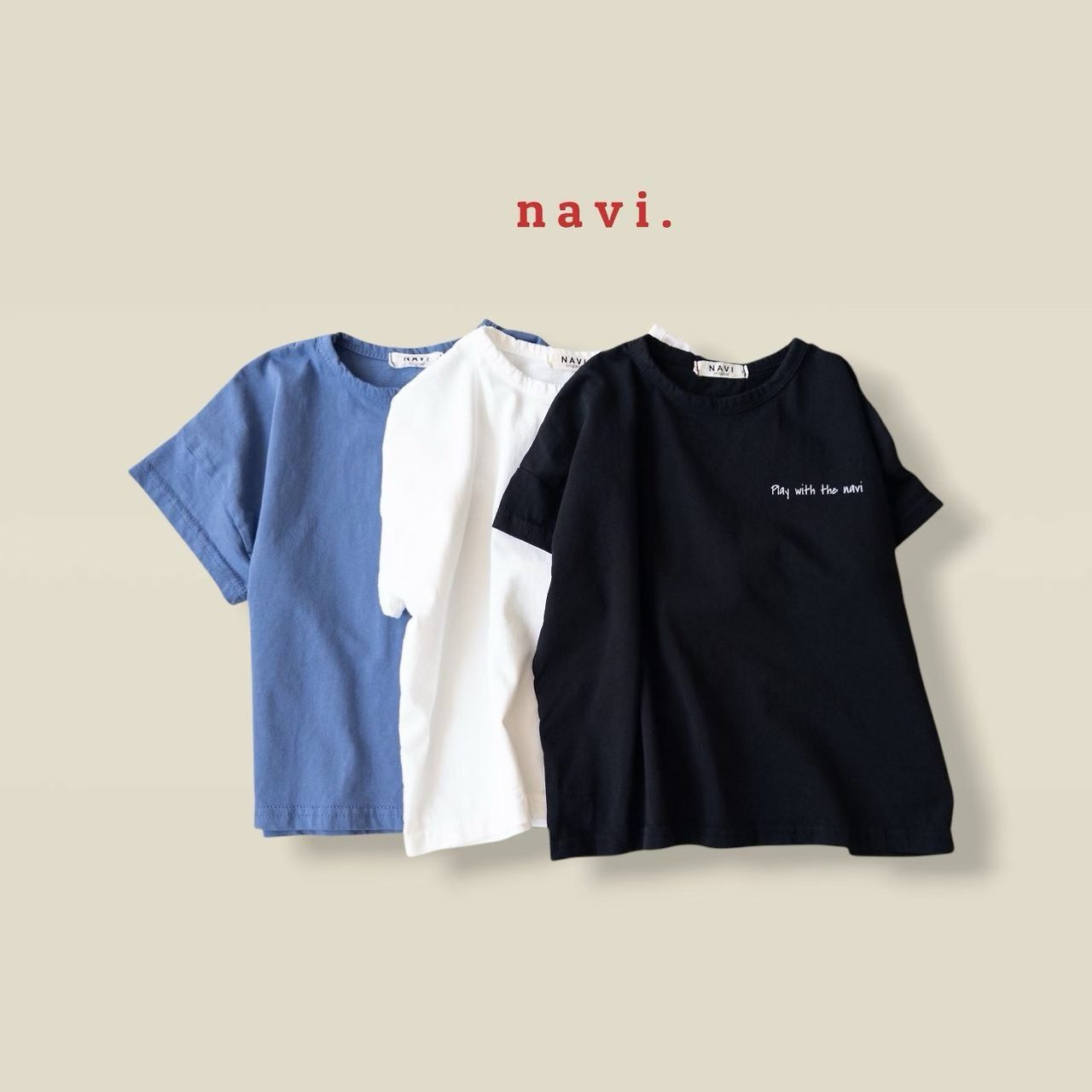 90-160 NAVI 百搭素色上衣 3色