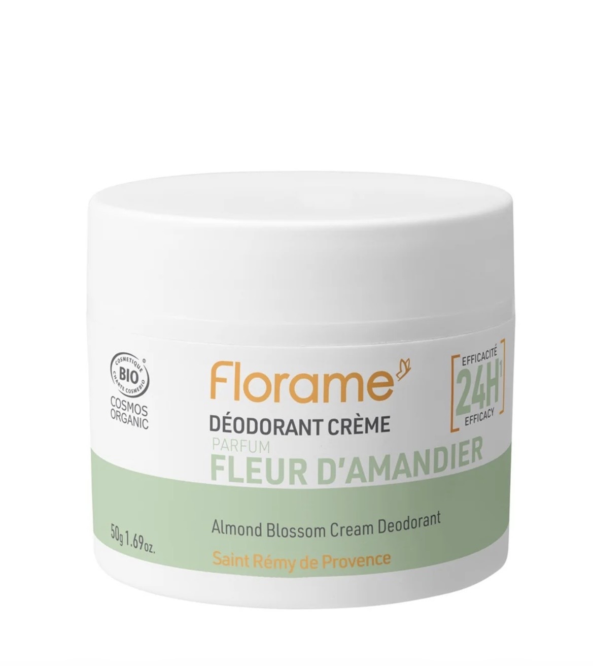 FLORAME Cream Deodorant - Almond Blossom 杏花奶油香體膏 [50g]