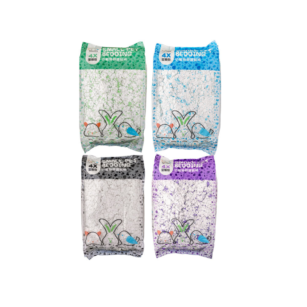 MiniFeet 小動物舒適紙綿4X量販包