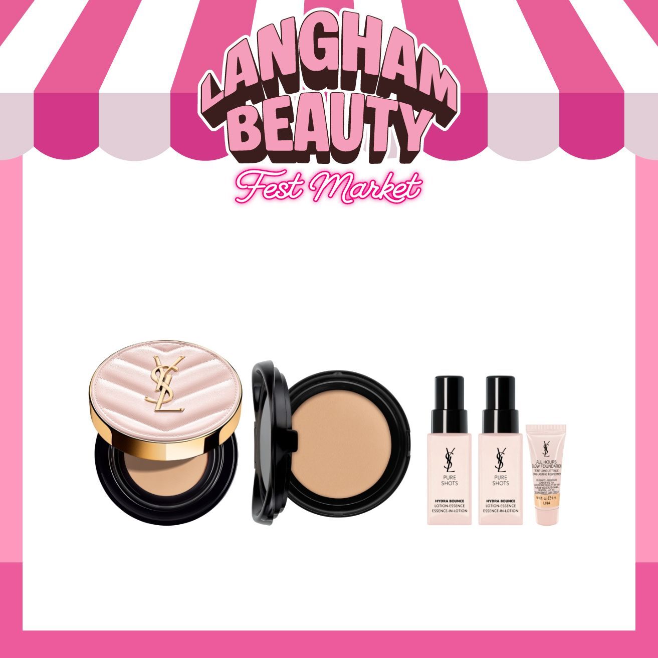 YSL BEAUTÉ 皇牌氣墊粉底補充套裝