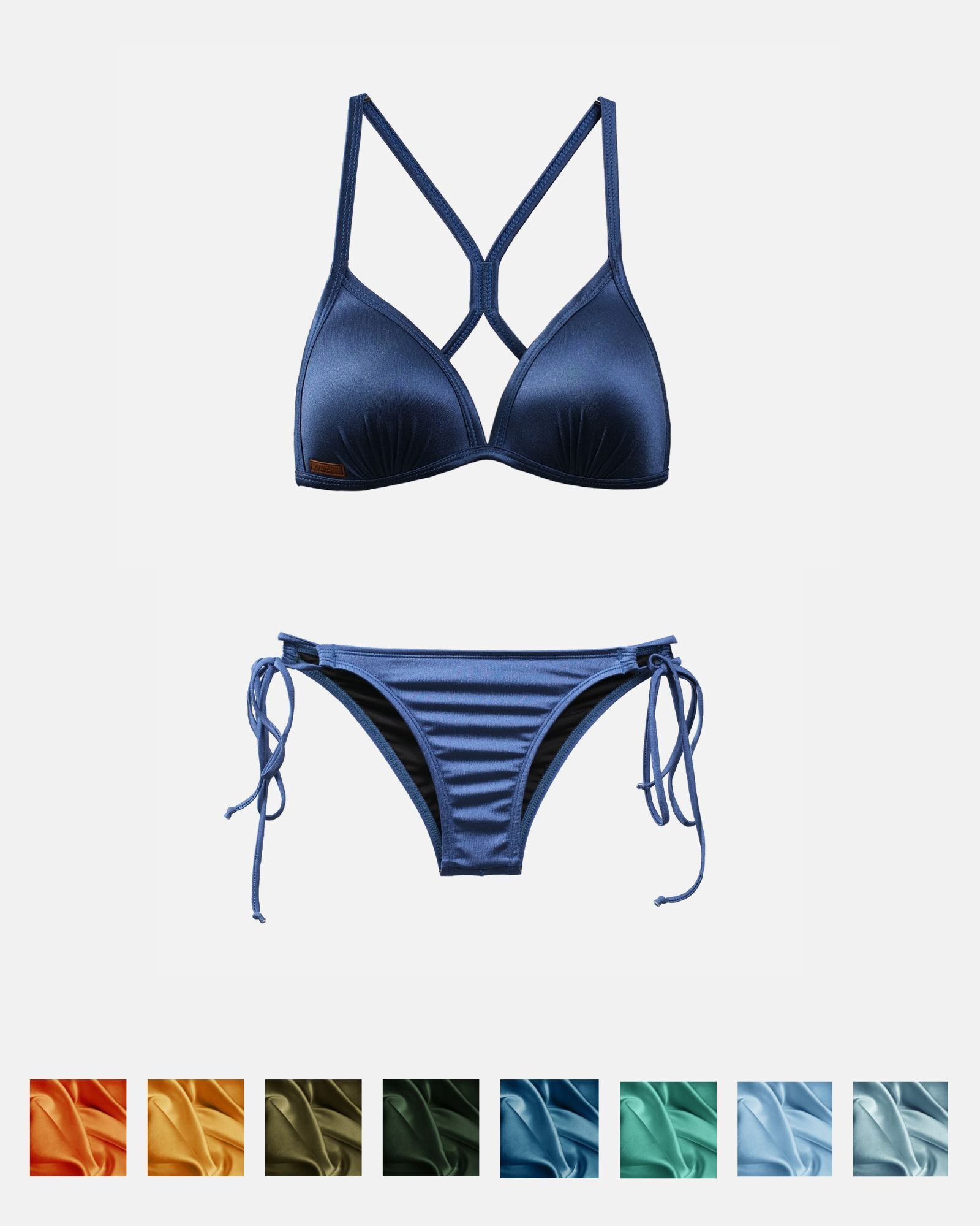 【絲光8色】UPV+M1t 三角美胸綁帶x甜挖臀綁帶套組