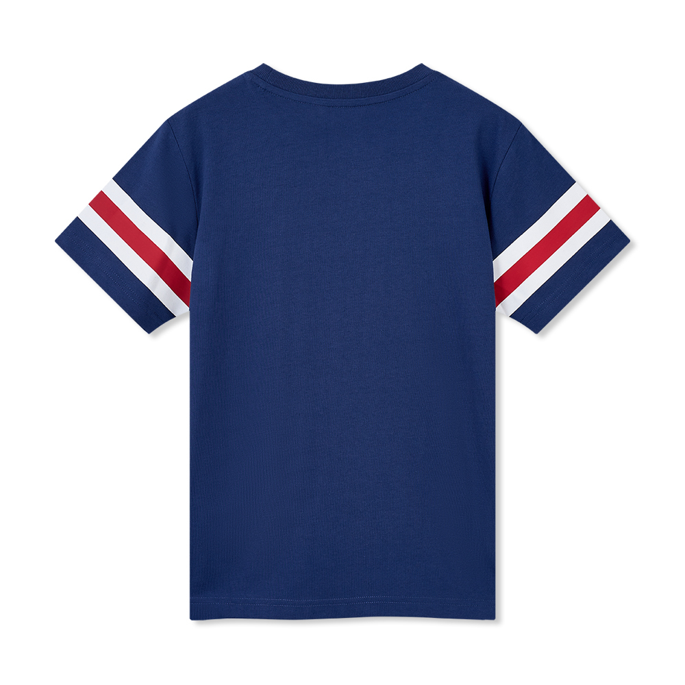 男童印花圖案短袖T恤