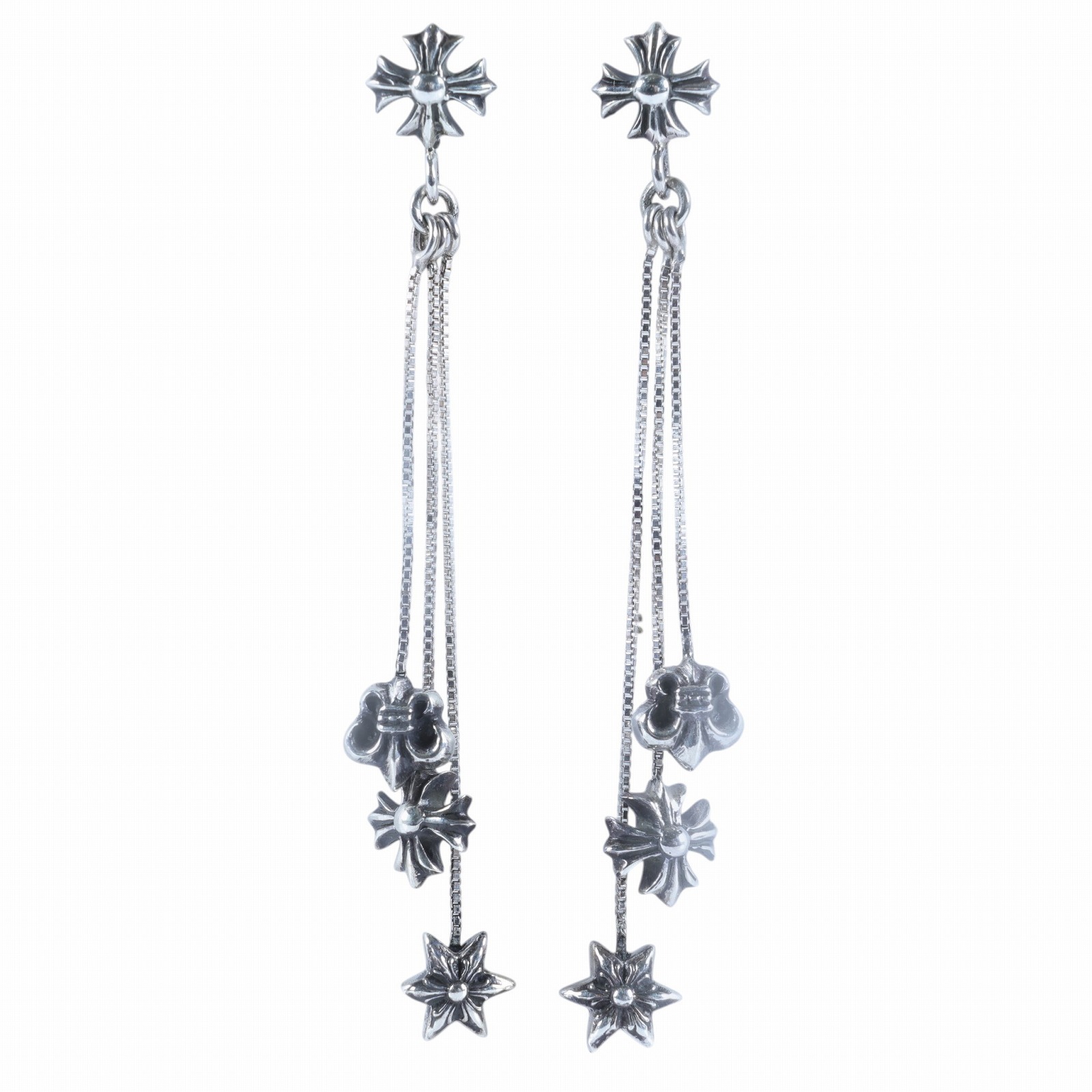 CHROME HEARTSCHROME HEARTS 925 JOJO Earrings (Pair)