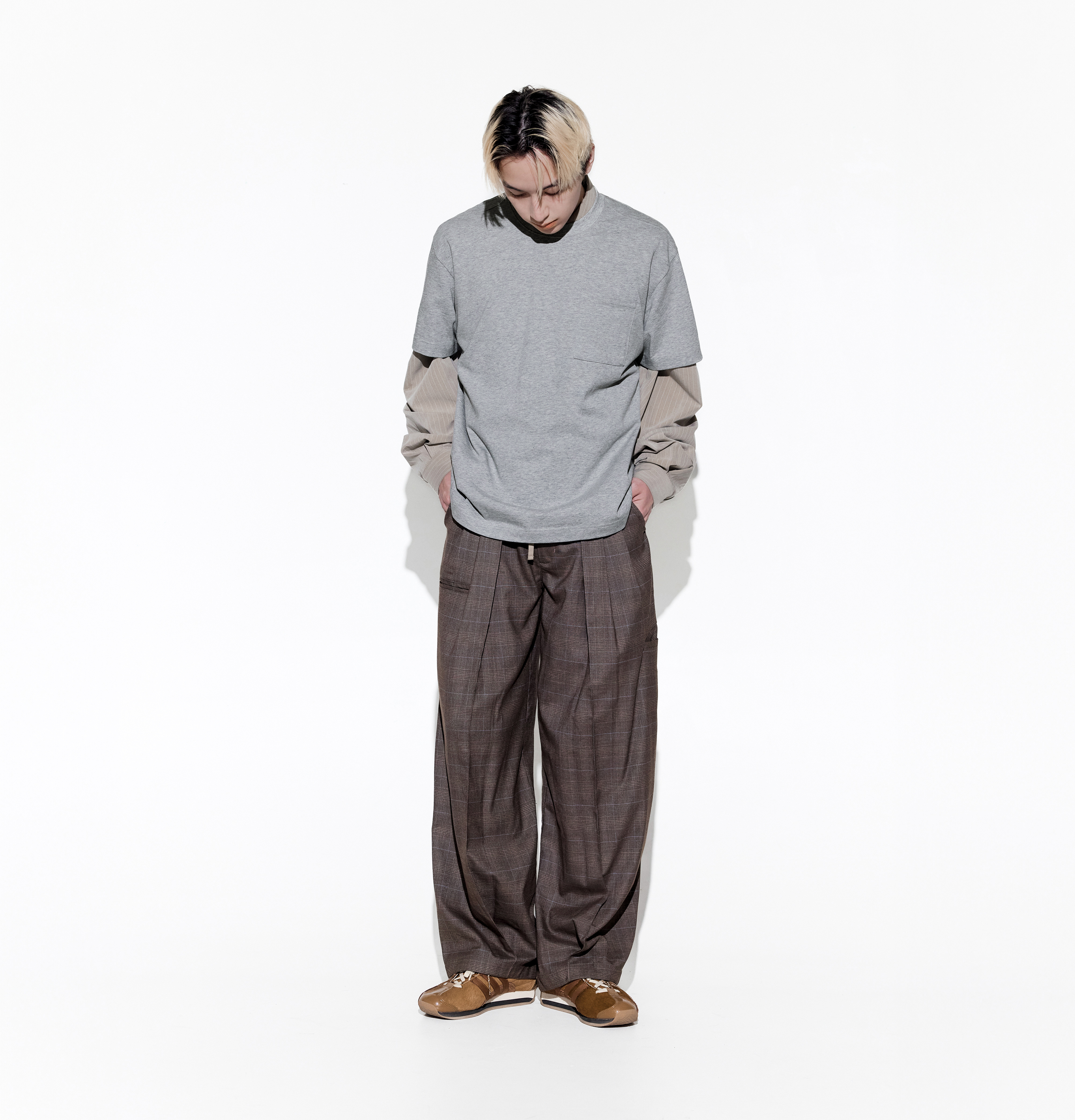 MELSIGN - MEL. Classic Pocket Tee II - Gray