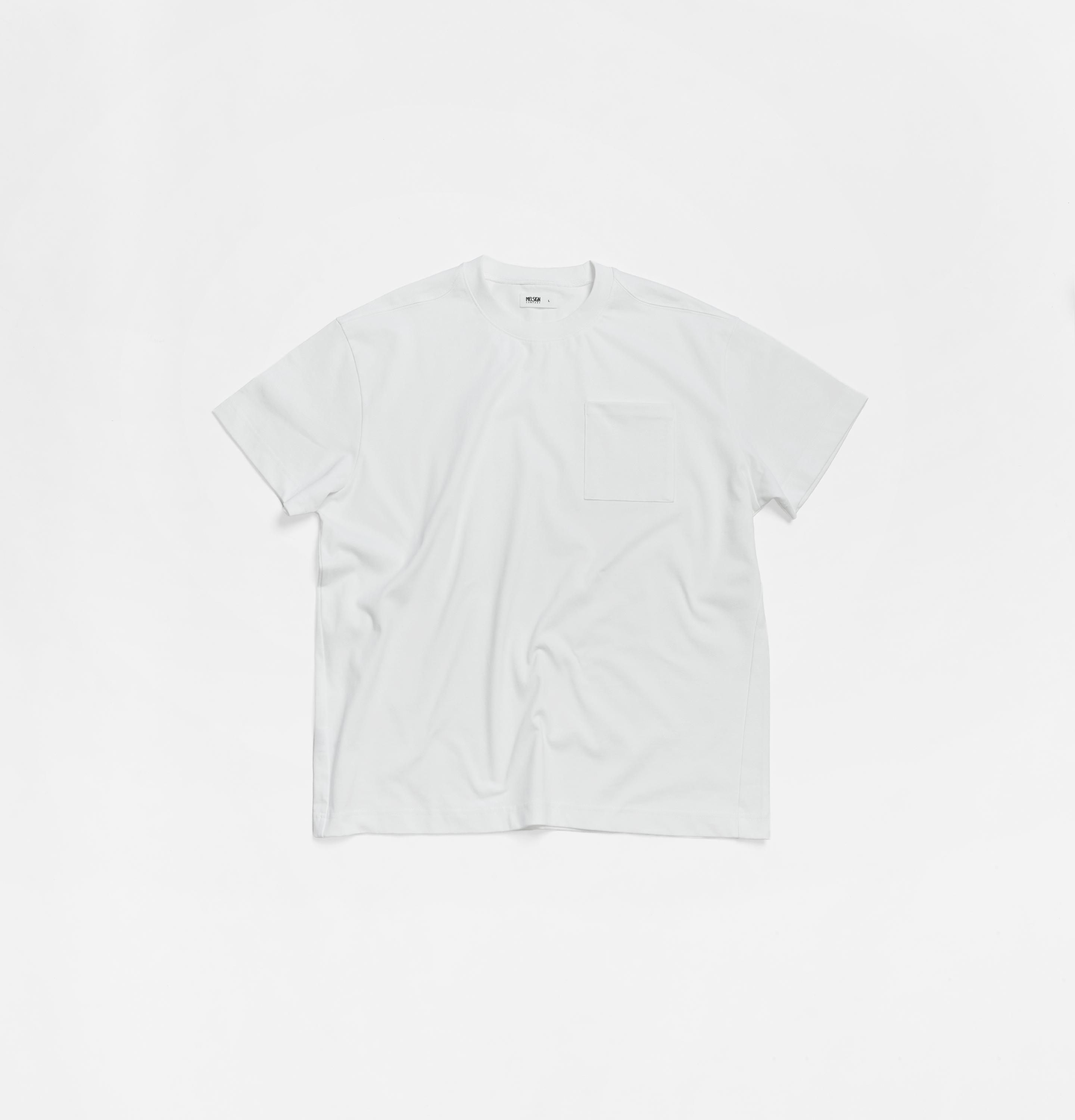 MELSIGN - MEL. Classic Pocket Tee II - White
