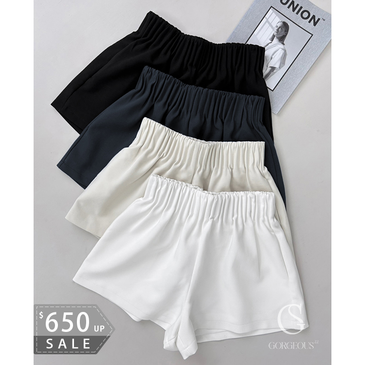 A90 「高磅西紋不貼腿短褲」