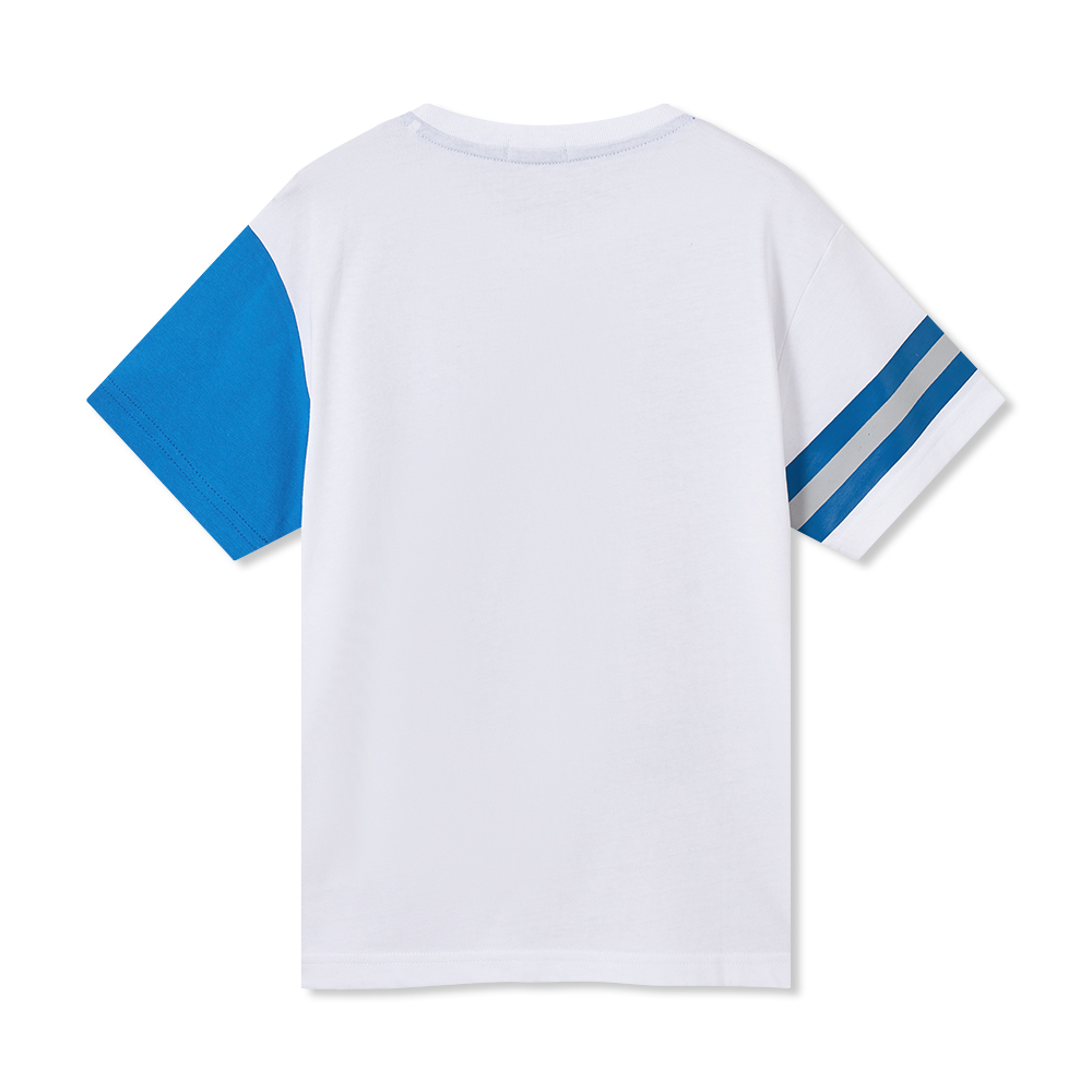 男童印花圖案短袖T恤