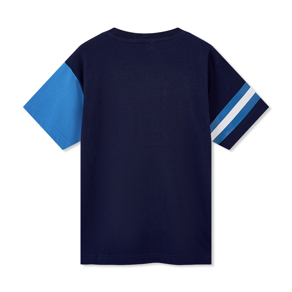 男童印花圖案短袖T恤