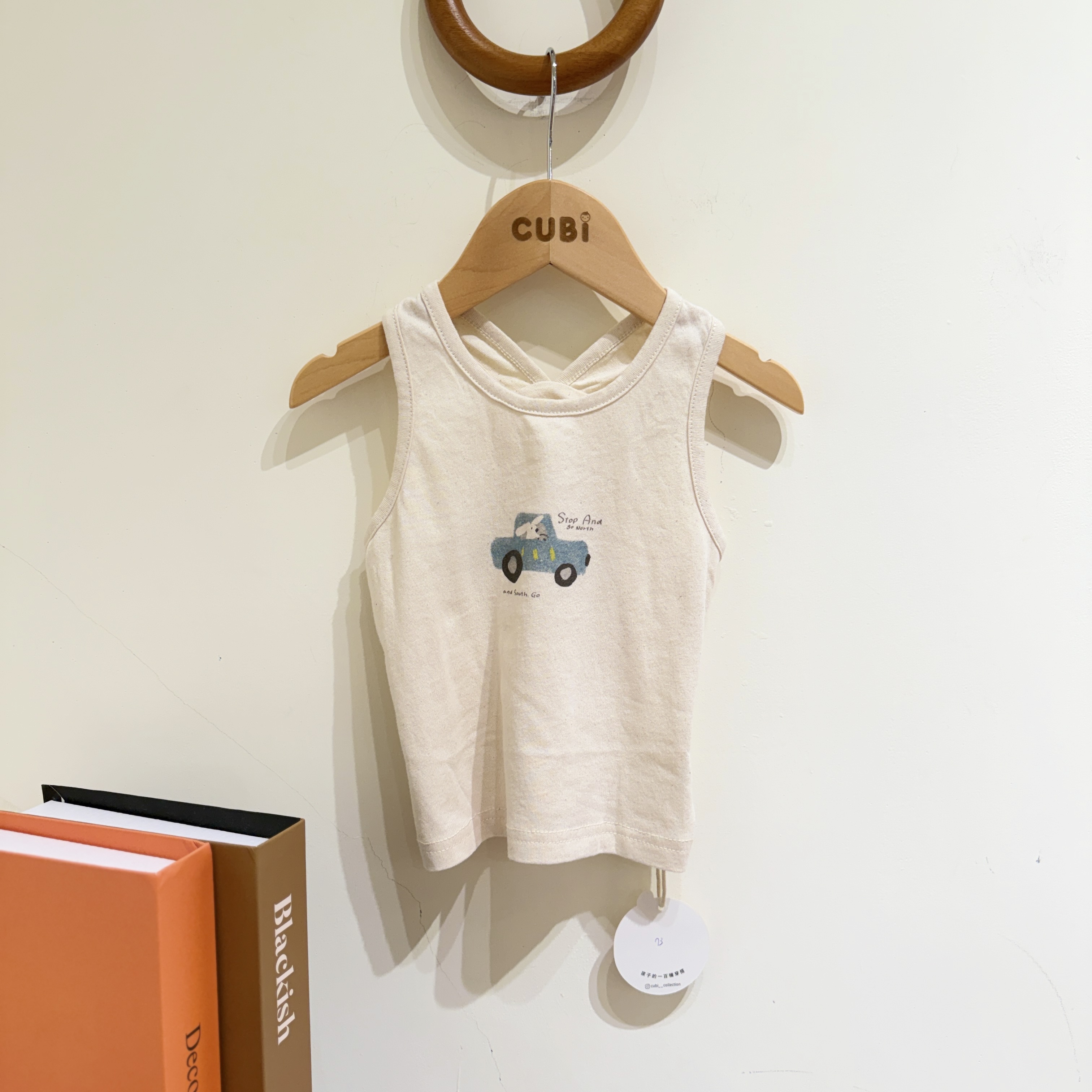 26夏 小汽車棉感背心