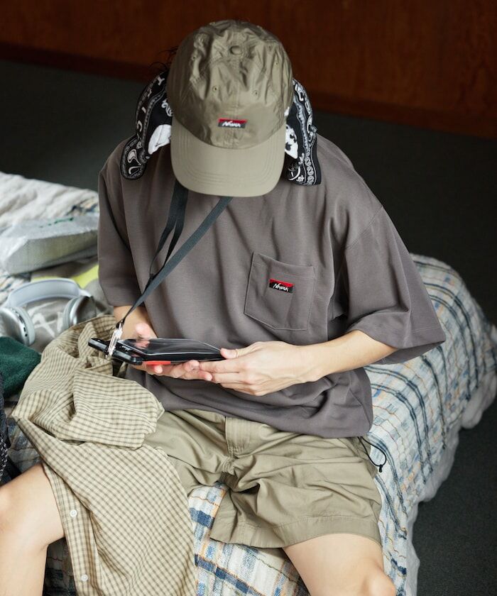 "代購" NANGA 別注款 neo-PRO 日本製 抽繩口袋短踢