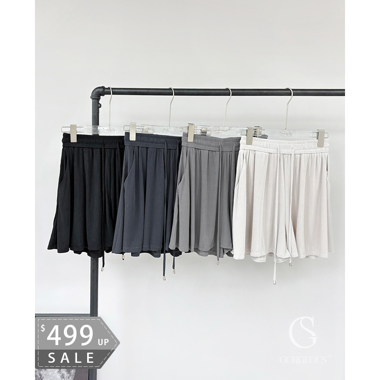 G9821 「順涼冰塊直腿短褲」