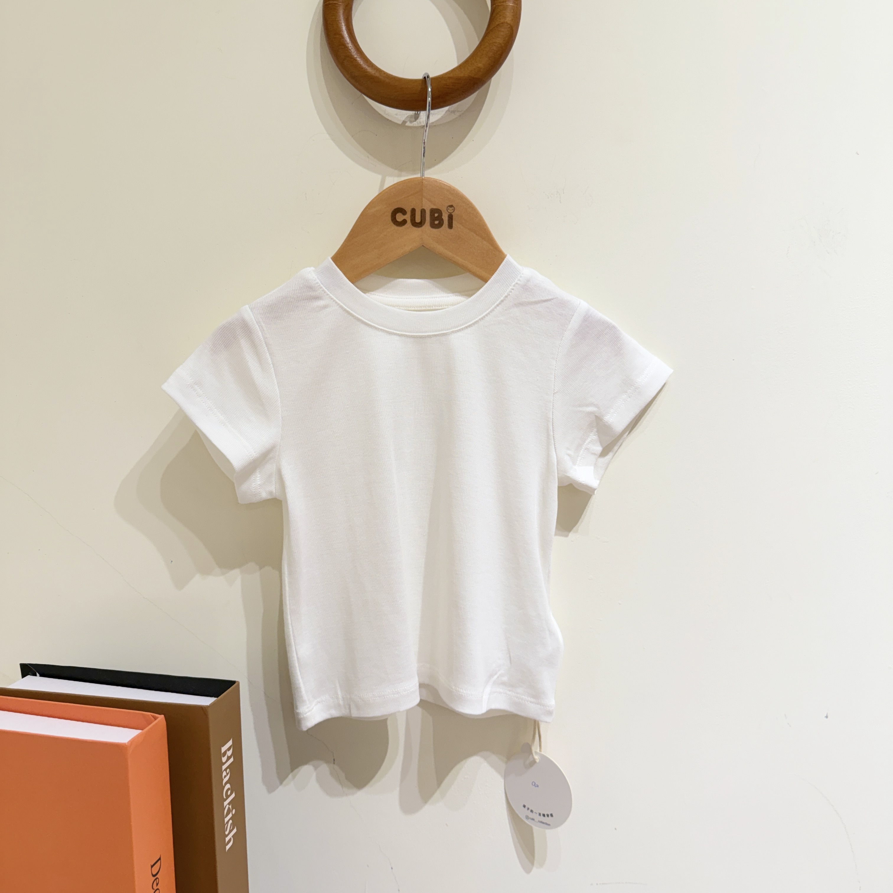 26夏 萊賽爾棉質白T